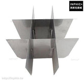 INPHIC-九格關東煮機黑輪機器隔板麻辣燙設備油炸鍋炸爐專用不鏽鋼9格板